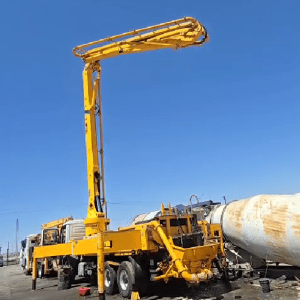 Pompe à béton mobile d’occasion Schwing-Stetter 39SX