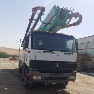 Pompe à béton mobile d’occasion Putzmeister M46